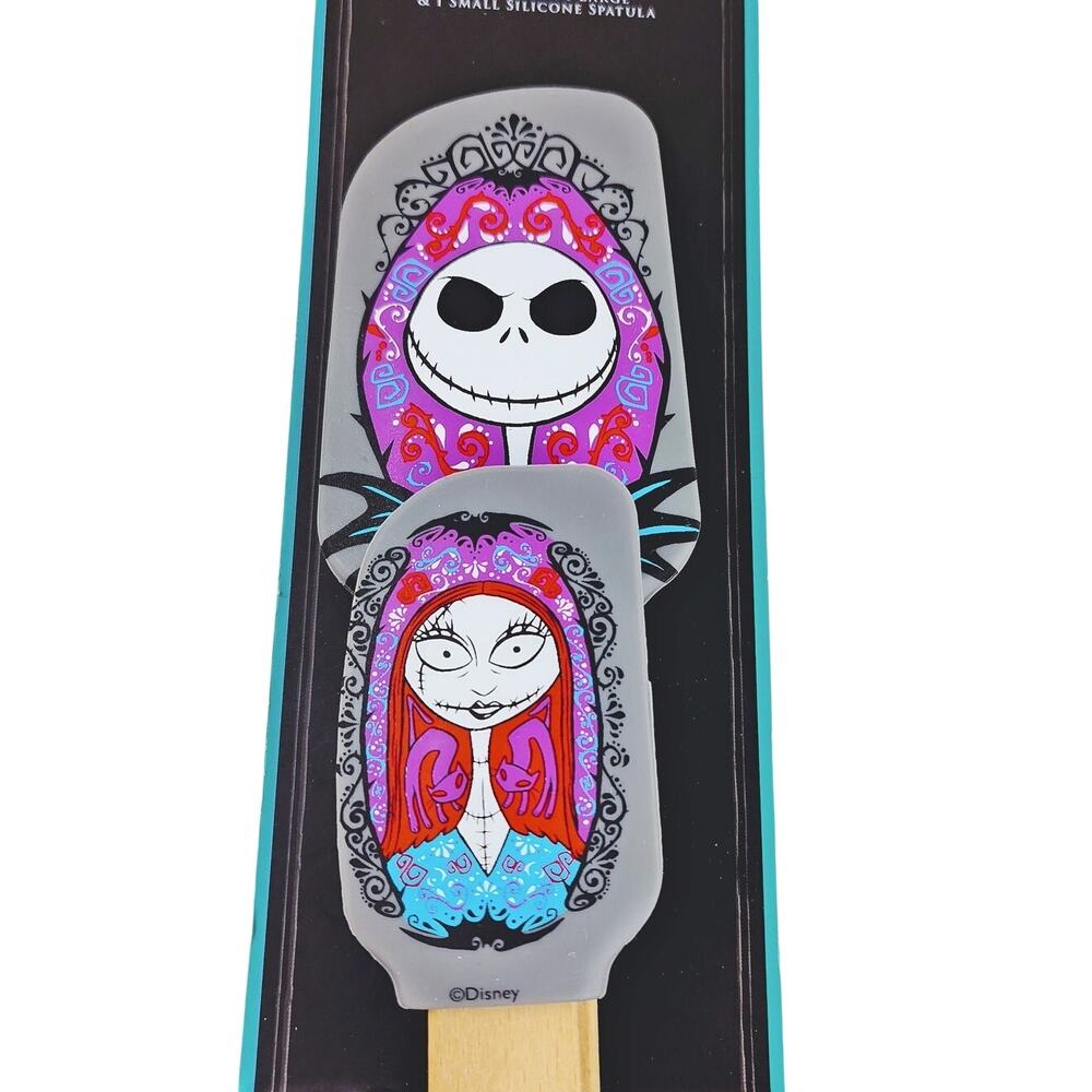 Disney Nightmare Before Christmas Jack & Sally Spatula Set